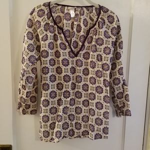 Boho cotton top